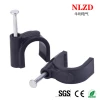 Hot Sale Pvc Round Nail Cable Clip , full sizes 4mm to 40mm,manufacturers wholesale price