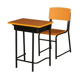 Hot Sale Study Furniture MDF Student Table Student Chair Desk