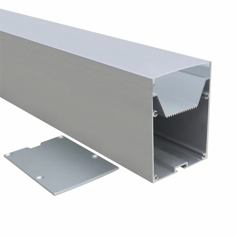 hot sale suspending linear fixture extrusion aluminum profile for led strips