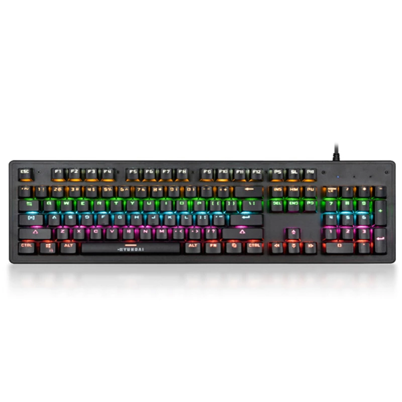 Hot sell rgb mechanical keyboard Wired Gaming OEM Factory USB mechanical gaming keyboard
