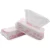 Import Hot selling 100% pure cotton facial tissue disposable checkered cotton tissue fabric 80pcs from China