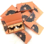 Hot Selling 25mm Mink Eyelashes Wholesale Price Mink Eyelashes 5D Mink Eyelashes Custom Private Label