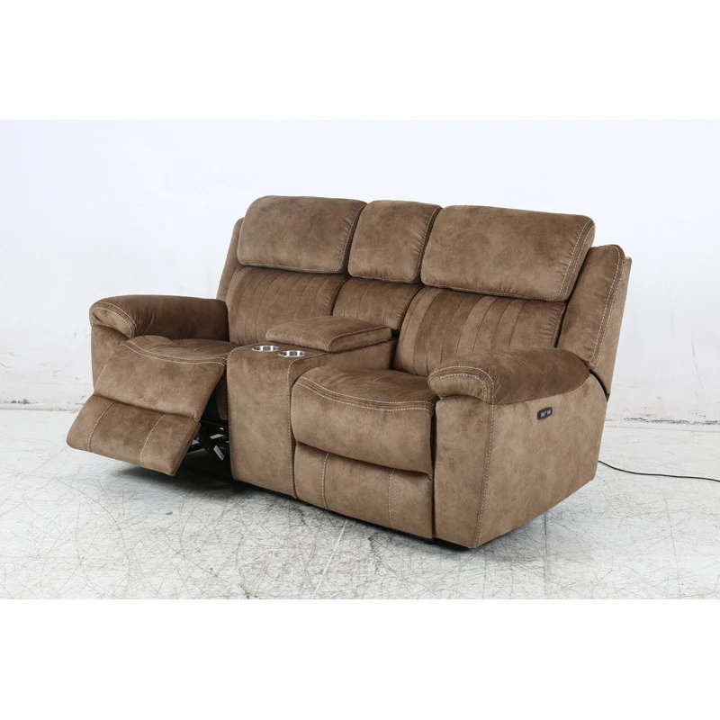 Hot selling brown home furniture sofa modern set living room