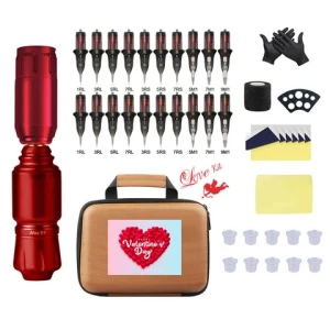 Hot Selling Full Complete Tattoo Machine Set Starter Friendly Professional  Wireless Tattoo Machine Kit