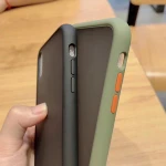 Hot Selling Mobile Phone Case Frosted TPU PC Anti-drop Shell Case For iPhone x xr xsmax xs 11 8 7 6plus