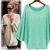 Import Hot Selling Spring Irregular Girl Knitting Cape Loose Women Sweater from China