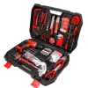 Hot Selling Tool Set General Household Hand Tool Kit Toolbox Storage Case Box with Plastic Maintenance 1 Set Color Box