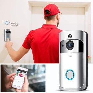 Hot Tuya V5 smart wireless ring video doorbell camera night vision wifi phone intercom doorbell