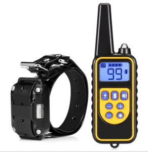 Hot Waterproof LCD Pet Dog Remote Training Collar Shock Bark Stop Rechargeable Dog Shock Collar