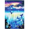 Hot wholesale diamond painting DIY diamond painting Underwater World Dolphin home decoration 5D diamond painting