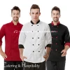 Hotel Chef Coat Uniform Kitchen Cooking Clothes Restaurant Uniform