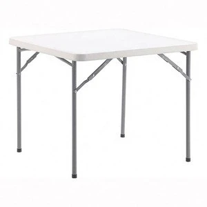 hotsale 5ft 150cm portable white Plastic Outdoor Round Table wedding events Folding dining Table