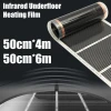 House Floor Heating System Electric Heater Element/film 12v 24v 110v 220v Ptc Carbon Infrared Heating Film