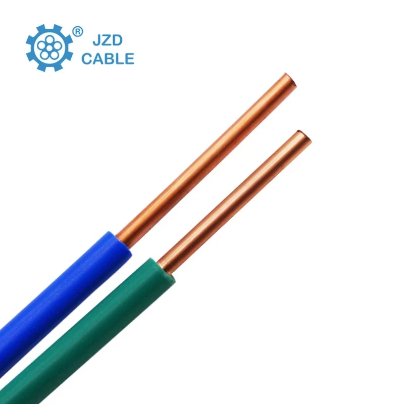 House wiring single core solid or stranded copper wire 1mm  1.5mm  2.5mm  4mm 6mm electric wires and cables