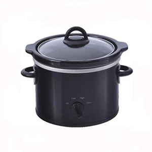 Household  electric slow cooker with Keep warming setting
