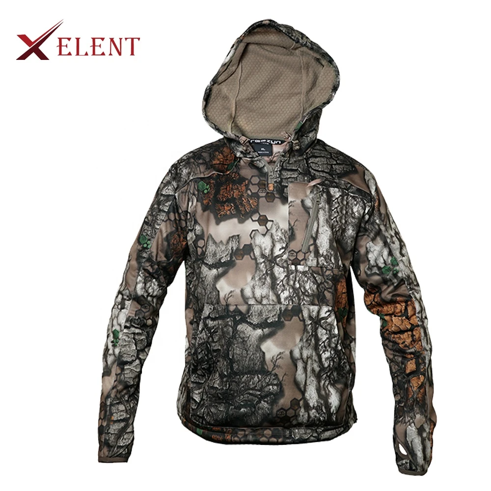 Hunting hoodie with pant hunting shirt hunting set from BJ Outdoor