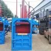 Hydraulic baler machine baling press for waste paper/cardboard, used textile and clothes, aluminum cans baler machine