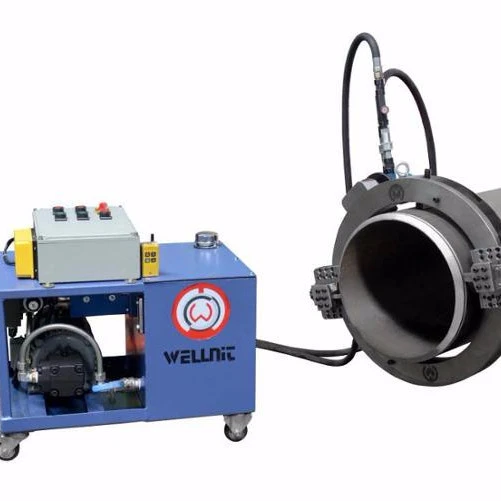 Hydraulic split frame Pipe hand edge pneumatic pipe cutter With High Quality steel beveling cutting machine