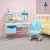 Import IGROW wooden childrens table and chairs adjustable tables children desk kids study table from China