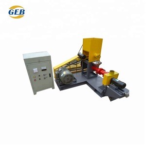 Industrial 180-250kg/h Output Pet Animal Chew Food Extruder Pet Food Production Line For Dog Cat Fish