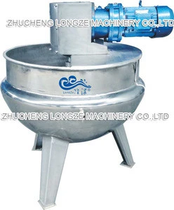 industrial cooking kettles food processing/steam jacketed kettle