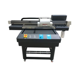 Inkjet printer uv 6090 or 9060 bottle/mug cups/pen/notebook/metal/glass/ uv printing machine