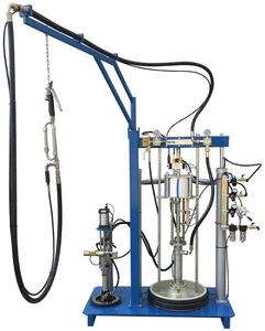 Insulating glass polysulfide sealing machine