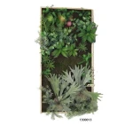 Interior Office Landscape Artificial Green Wall Wholesale Faux Plant Wall