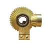Iron and zincing small bevel helical gear