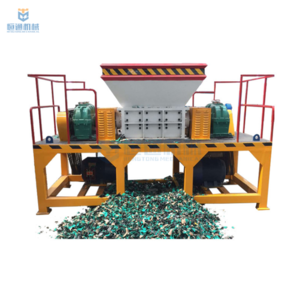 Iron plate/PET bottle shredder machine Plastic Crushing Machine