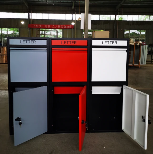 JAS-157 Outdoor steel Package Delivery locker Mail Box Parcel Drop Box