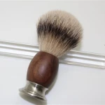 JDK exquisite synthetic shaving brush knots Wooden handle