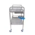 Import JF-V01 Medical full stainless steel surgical instrument trolley from China