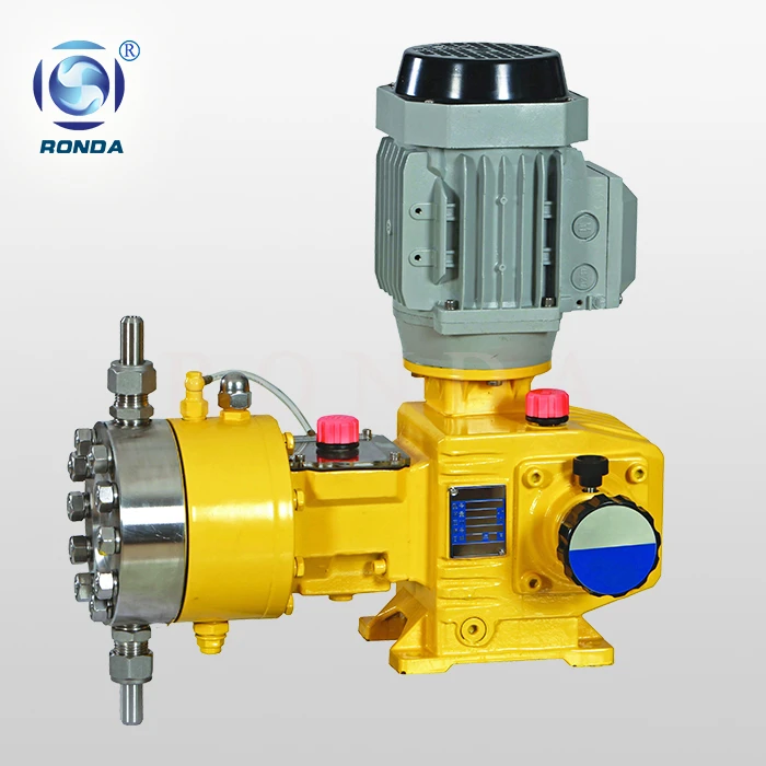 JYSX high pressure dosing pump stainless steel pump body with PTFE diaphragm non leakage hydraulic diaphragm dosing pump