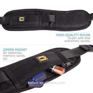 Kaliou Universal Anti-Slip Nylon Shoulder Strap Quick Release Camera Single Shoulder Belt with Metal Hook and Screw for DSLR Camera