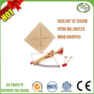 Kids Archery Set Toy Wooden Bow Arrow,Compound Wooden Crossbow Toys