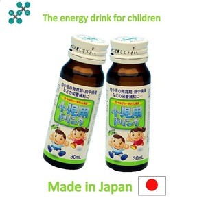 Kids energy drink made in Japan, containing taurine and royal jelly