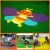 Import kids safety playground epdm rubber granule colored epdm FN-D-18083008 from China