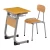 Import Kids Student School Individual Desk Chair Set For Government Project from China