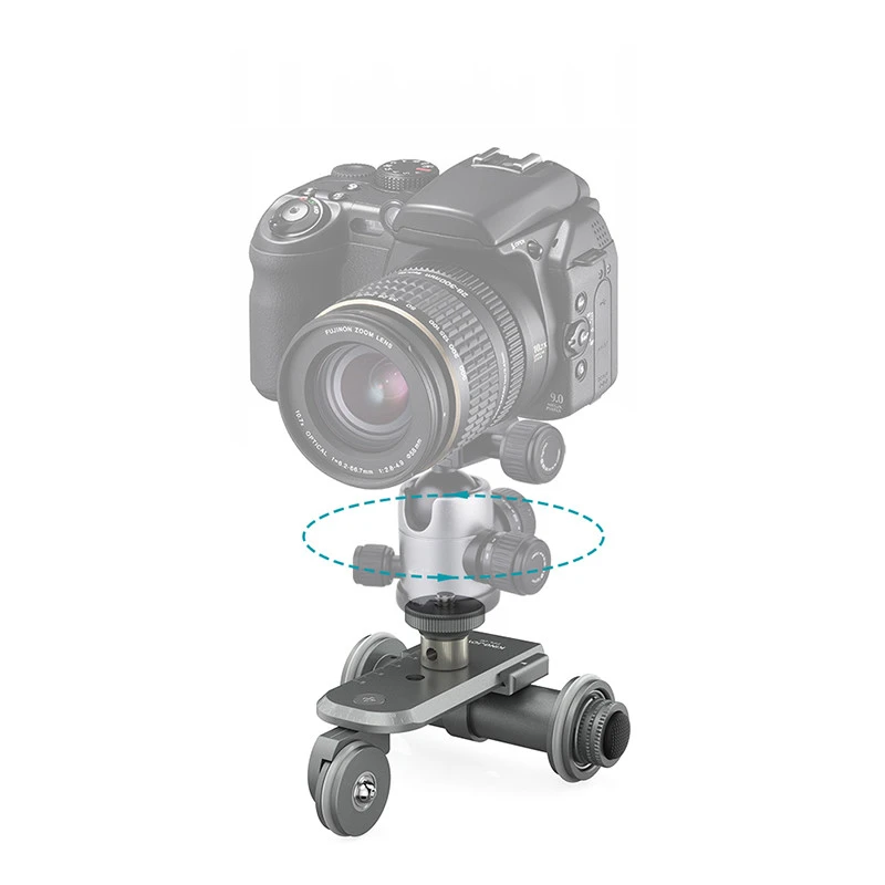 Kingjoy Motorized Video Camera Electronic Moving Mini Slider Dolly PPL-06