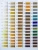 Import KINGSHINE custom yarn  color chart for metallic/sewing/embroidery/yarn thread color reference winding color card from China
