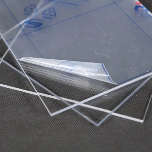 KINHO 3mm 6mm 10mm thick 8x4 feet high glossy clear cast plexi glass acrylic plastic sheet