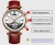 Import KINYUED watch JYD-J018 Creative Automatic Men Watches 2019 Luxury Brand Moon Phase Mens Mechanical Watch from China