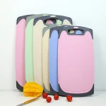 Kitchen Antibacterial Chopping Board Nonslip Plastic Healthy Vegetable Cutting Board