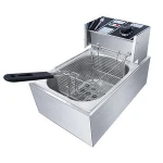 kitchen equipment small single tank electric deep industrial fryer