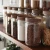 Import Kitchen Glass Jars Airtight jars Clear Glass Food Storage Jar With wooden Lids from China