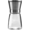 Kitchen Manual  stainless Steel sea salt and pepper Grinder Salt Pepper Mill Pepper Grinder Glass