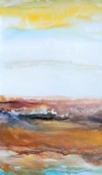 Landscape Abstract Style Modern Gold Wall Art Canvas Painting Acrylic Paints