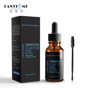 Lanthome castor oil for hair Growth Liquid Hair Conditioner Original Prevent Skin Aging EyeLash Enhancer castor oil for hair