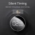 Import Large LCD Round Magnet Kitchen Timer Digital Kitchen Count up down Alarm Clock Stop Cooking Tool Cooking Alarm Timer with Clock from China